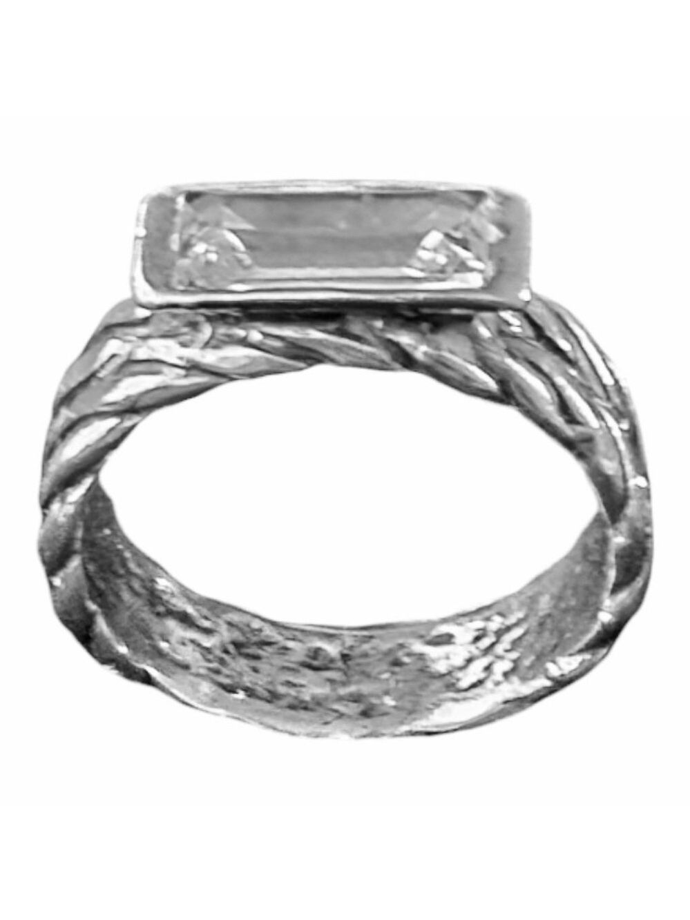 Sterling Silver Ring Size 6 1/2 - Picture 2 of 12